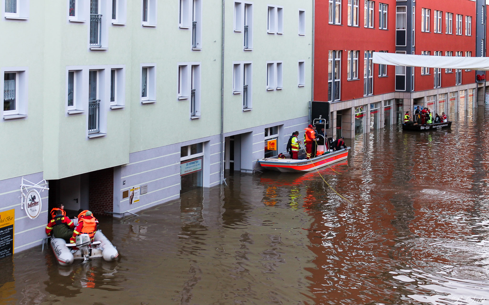 Elbe-Hochwasser in Meißen 2013 - Fotografie Philipp Seibt